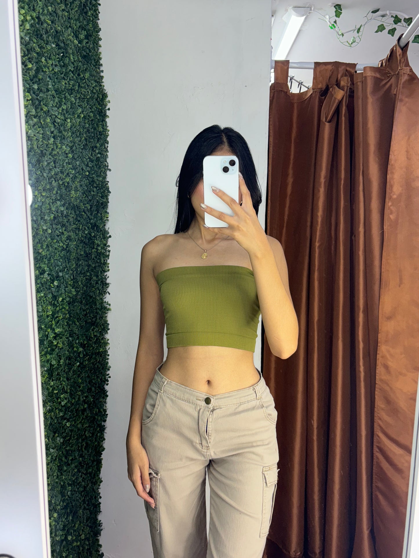 Top strapless unitalla