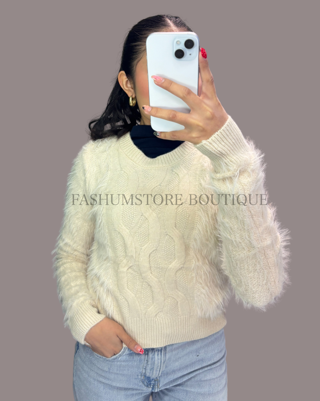 Sueter de peluche