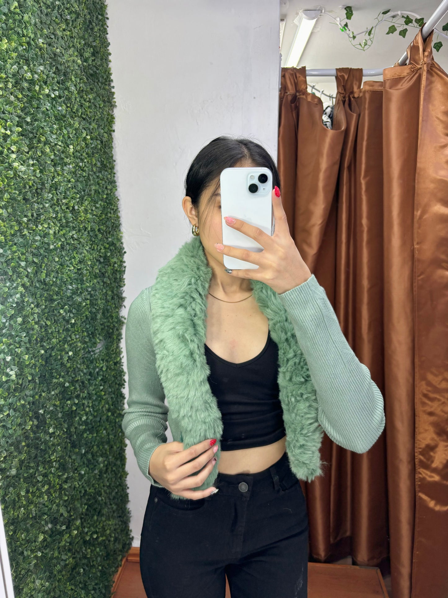 Blusa con peluche