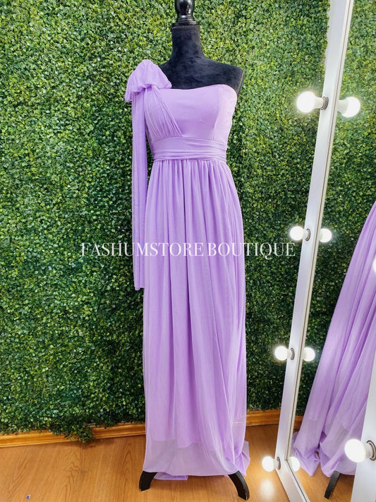 Vestido largo strapless