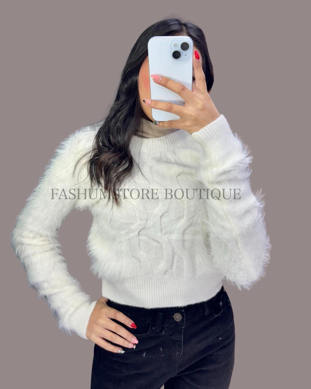 Sueter de peluche