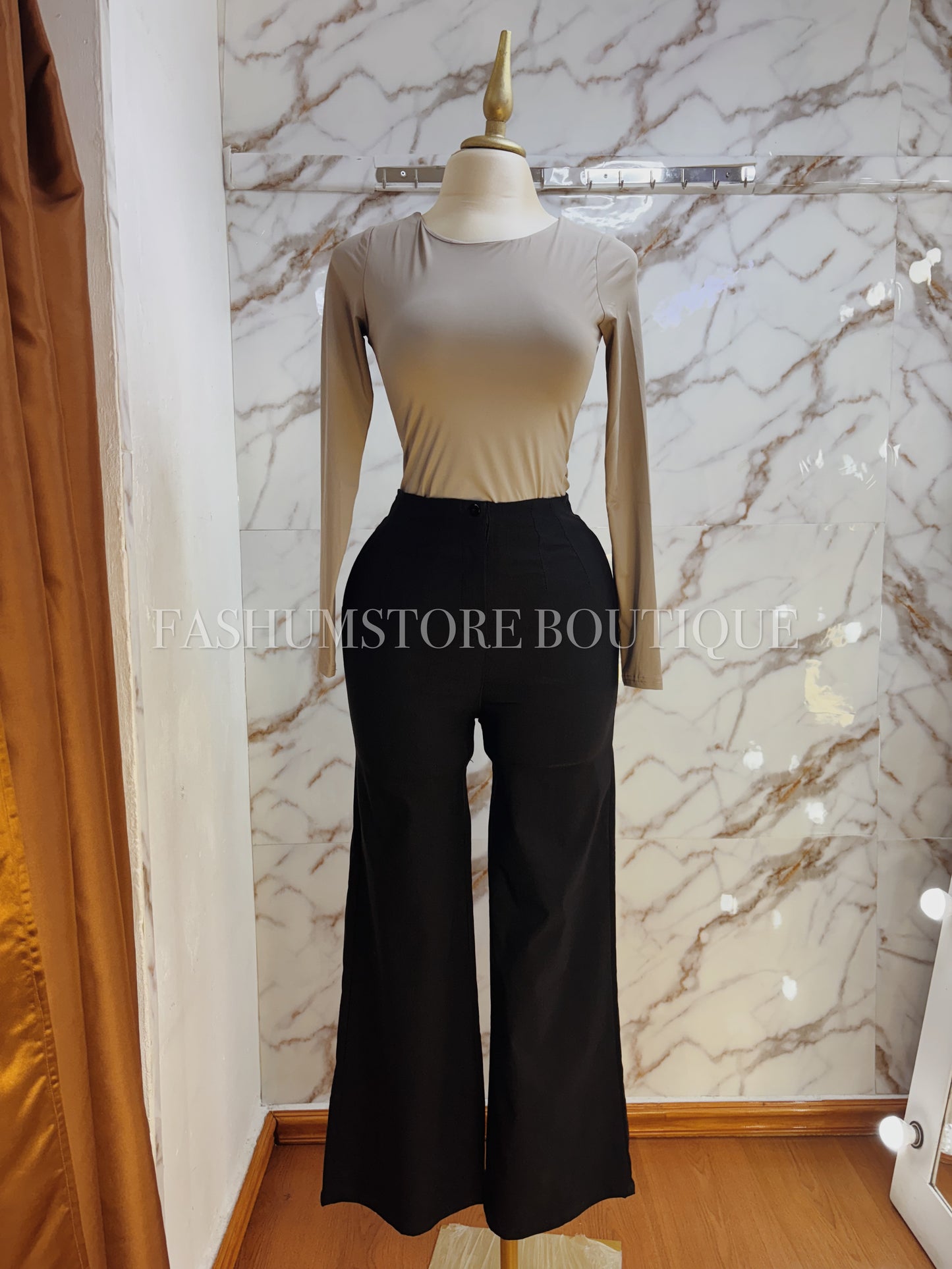 Pantalón formal negro