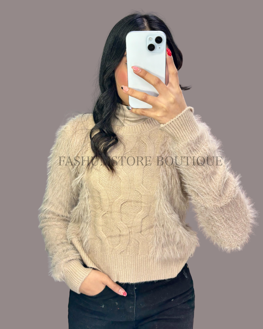 Sueter de peluche
