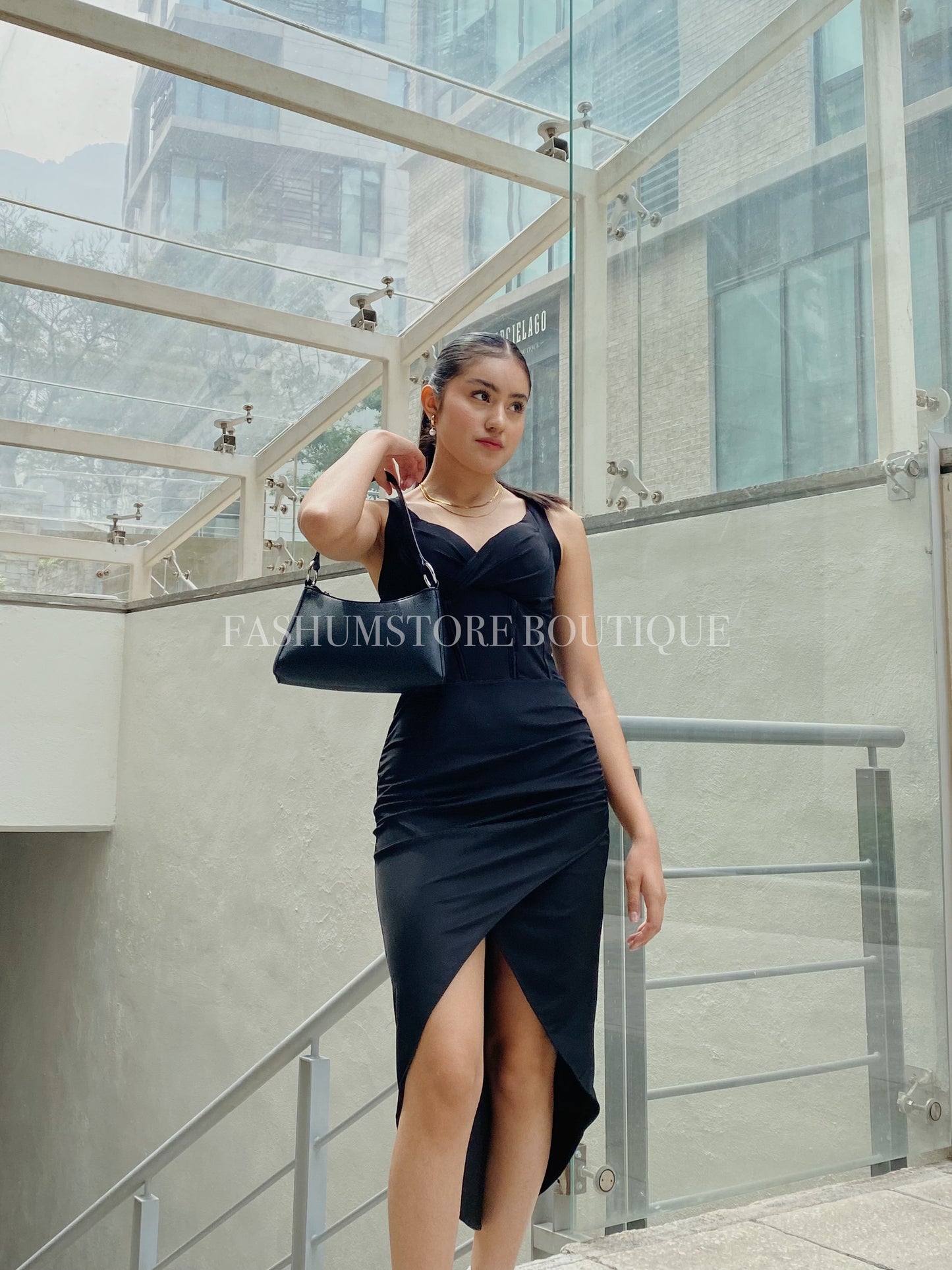 Vestido estilo corset
