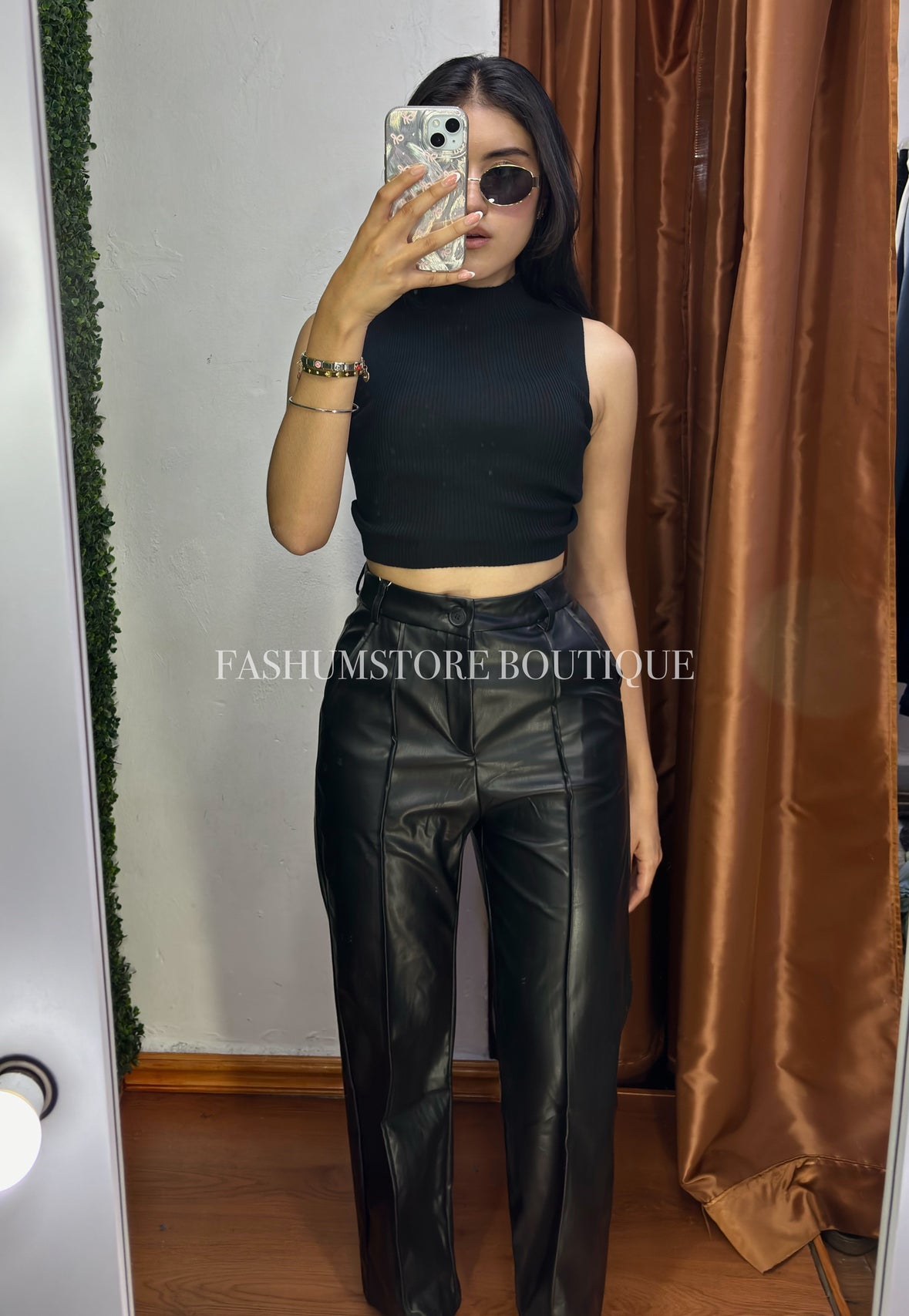 Wide leg vinipiel