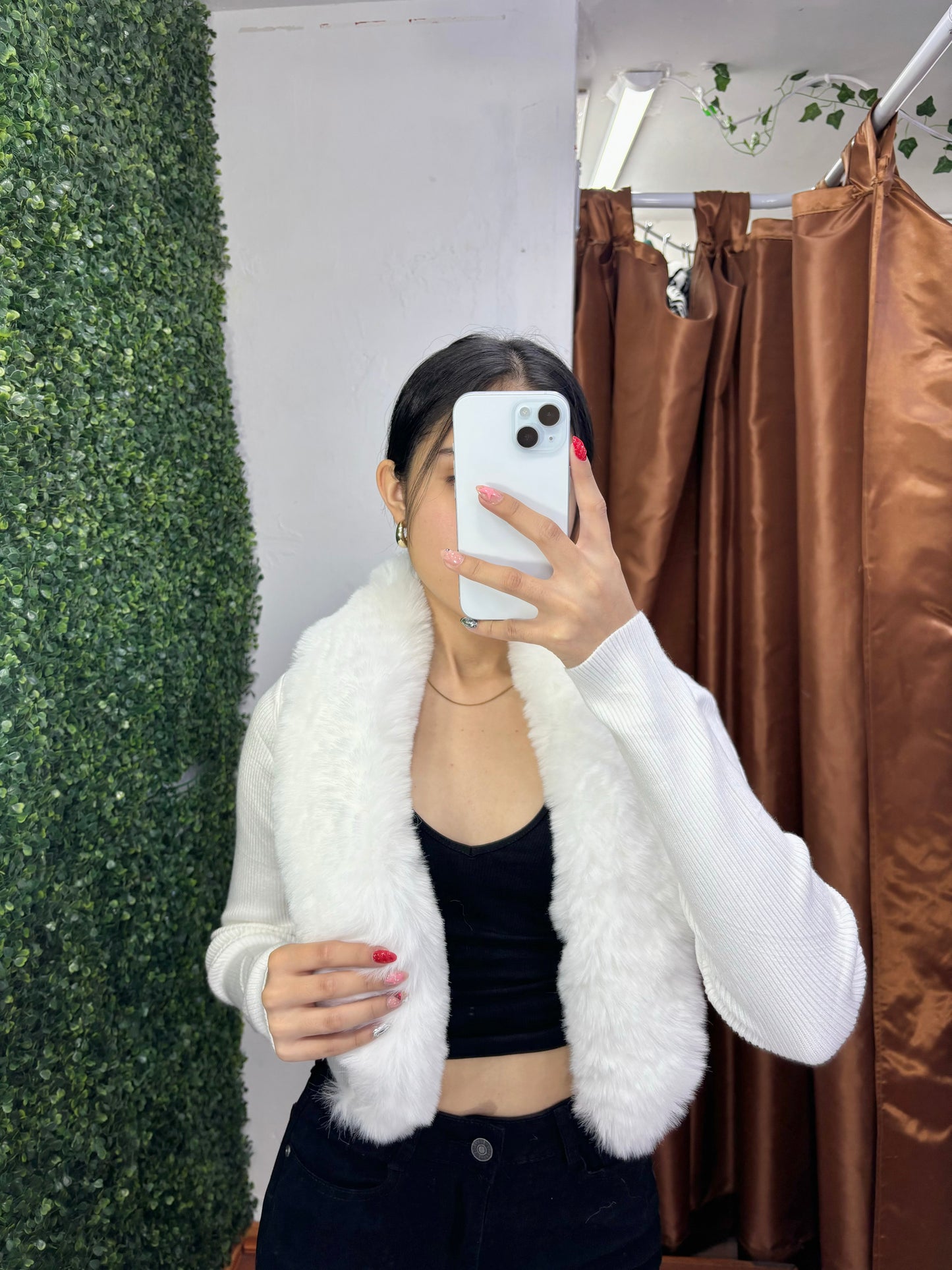 Blusa con peluche