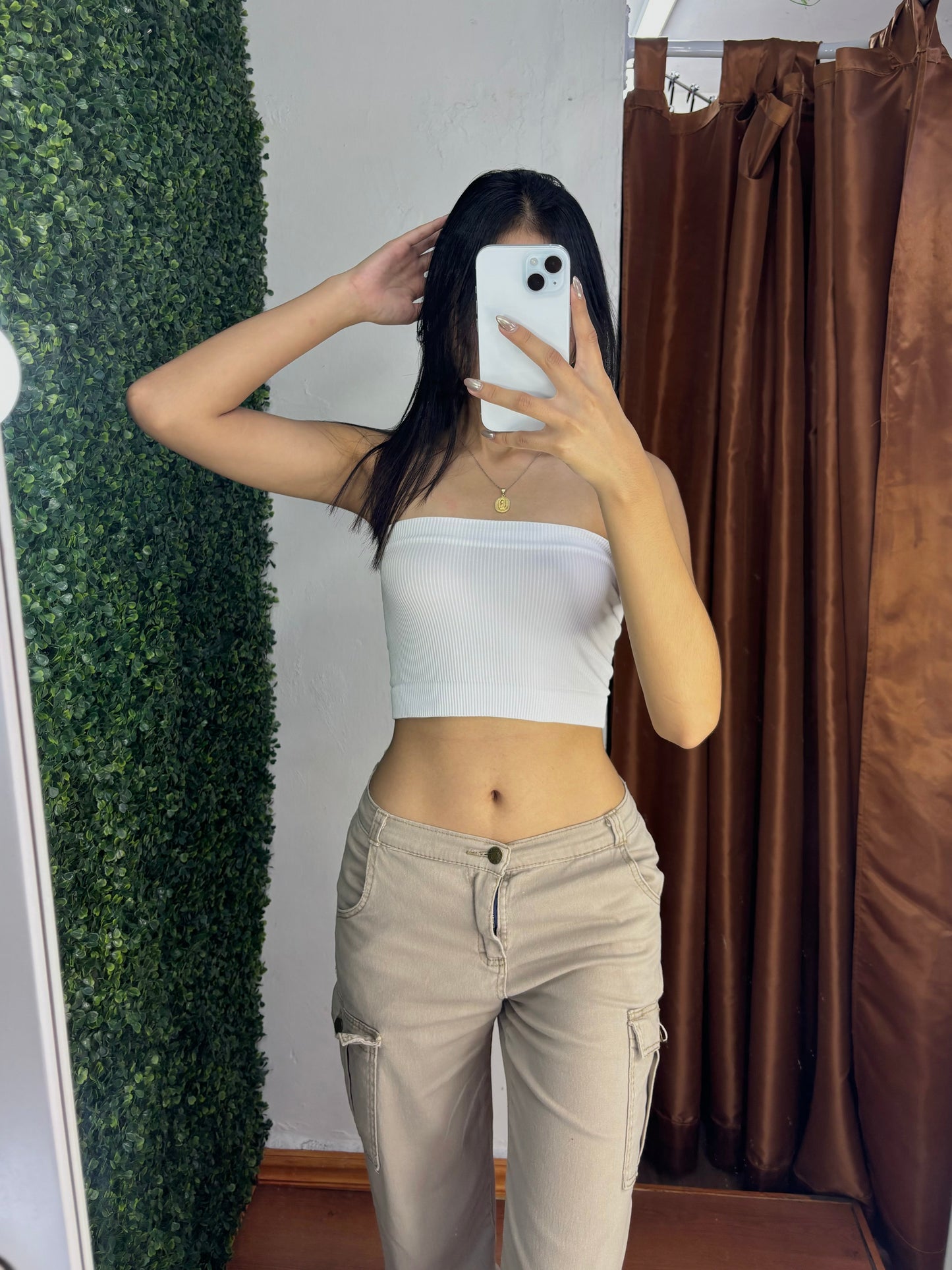 Top strapless unitalla