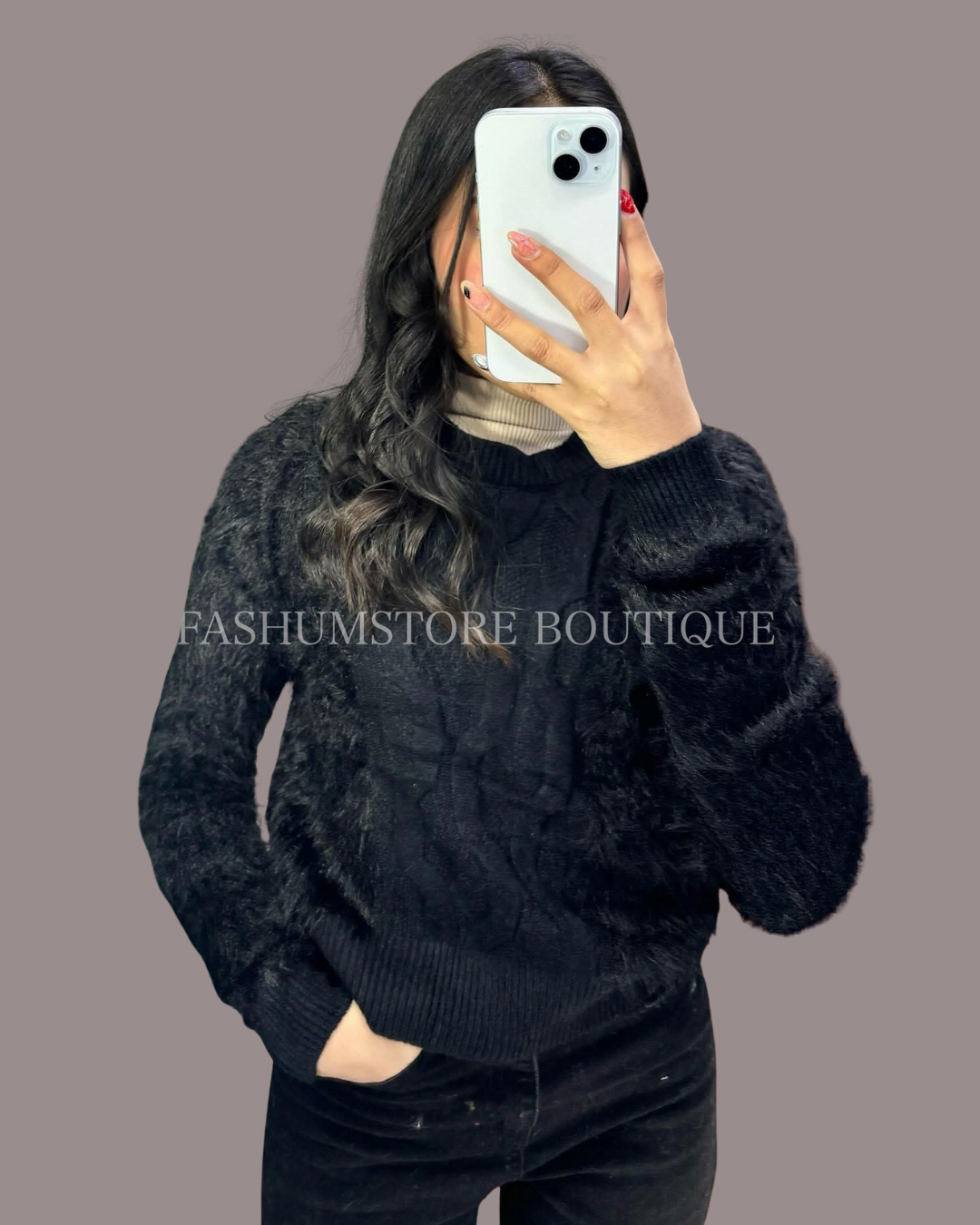 Sueter de peluche