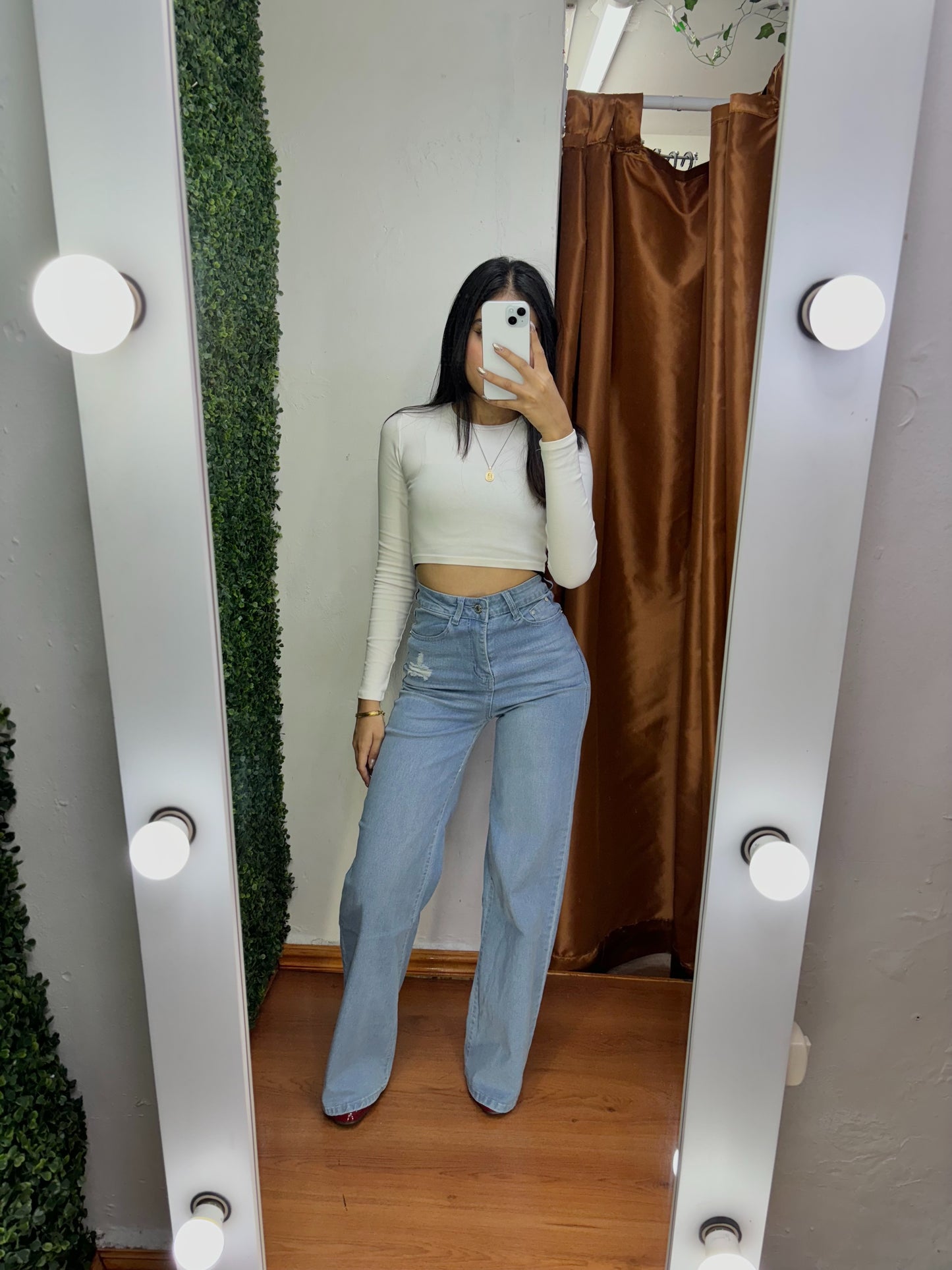 Pantalón wide leg talla 13