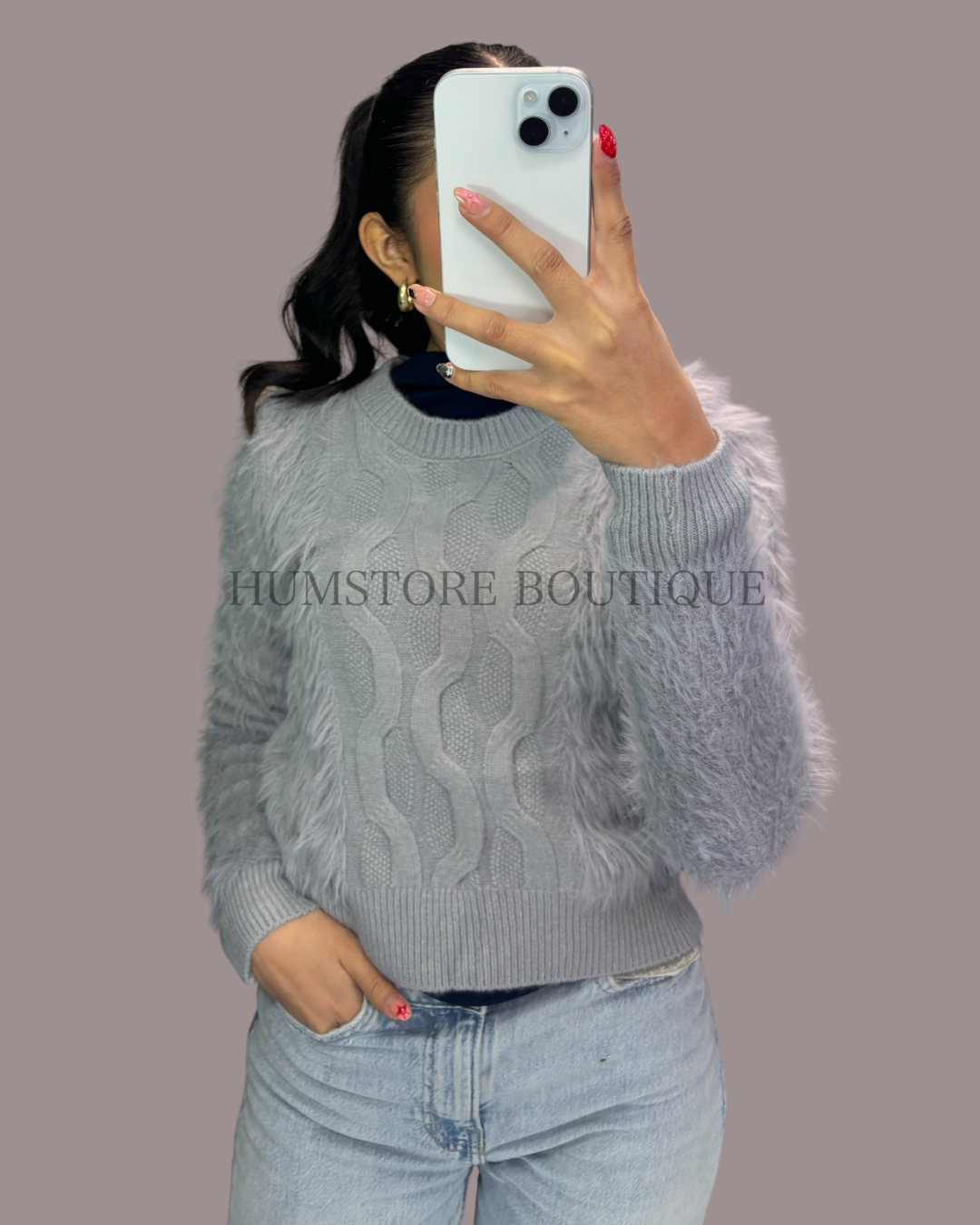 Sueter de peluche